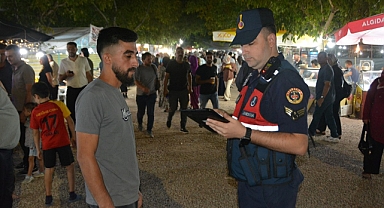 Bigadiç Panayırında Jandarmadan Yoğun Güvenlik Önlemi