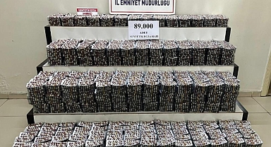 Burhaniye’de Zehir Tacirlerine Darbe: 89 Bin Adet Sentetik Ecza Hap Ele Geçirildi