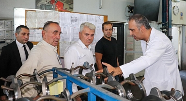 Canbey’den Organize Sanayi Bölgesi’nde Sanayici Ziyareti