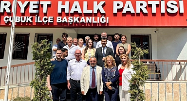 CHP’li Serkan Sarı’dan Çubuk Çıkarması: “Dayanışma Var, Umut Var, Değişim Var”