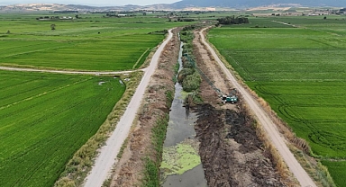 DSİ 25. Bölge Müdürlüğü, Manyas Koca Dere’de Taşkın Koruma Çalışmalarını Sürdürüyor