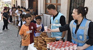 Dursunbey Belediyesi Yaz Kuran Kursu Öğrencilerini Sabah İkramıyla Ağırladı