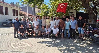 Edremit Çamlıbel Mahallesi’nde Avcılar Kulübü’nden Pilav Hayrı