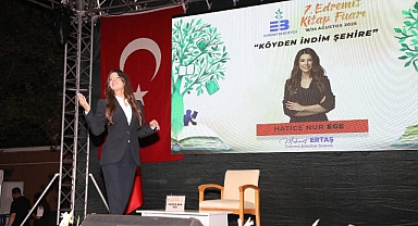 Edremit Kitap Fuarı’nda Diyetisyen Hatice Nur Ege’den Sağlıklı Yaşam Önerileri