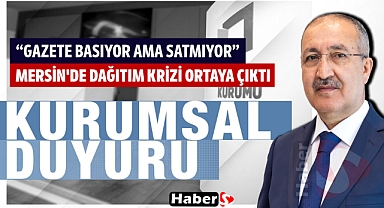 “Gazete Basıyor Ama Satmıyor” Mersin'de Dağıtım Krizi Ortaya Çıktı