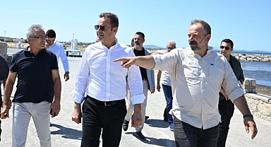 Gömeç Sahilinde Yapılması Planlanan Çalışmalar Yerinde İncelendi