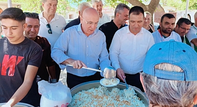 İsmail Ok, Gömeç’te Şehit ve Gaziler İçin Düzenlenen Hayra Katıldı