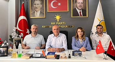 İsmail Ok'tan Karesi İlçe Teşkilatına Süpriz Ziyaret