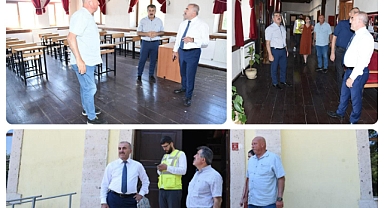 Kepsut’ta Okullara Deprem Güvenlik Taraması