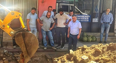 Manyas Çarşı Mahallesi’nde Doğalgaz Altyapı Çalışmaları Hızla İlerliyor