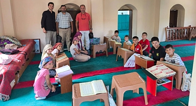 Manyas’ta Yaz Kur’an Kurslarına Ziyaret
