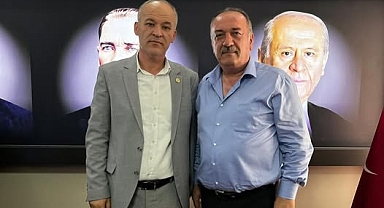 MHP Bandırma İlçe Yönetimi İl Başkanlığını Ziyaret Etti