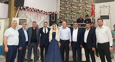 Milletvekili İsmail Ok, Genç Çiftin Nişan Törenine Katıldı