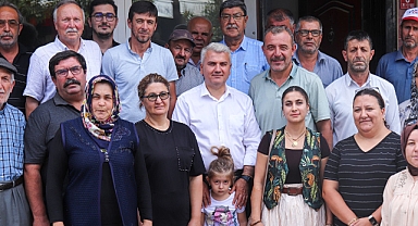 Mustafa Canbey Balya’da Teşkilatını Ziyaret Etti