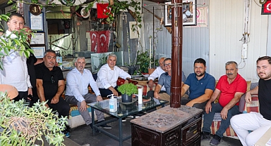 Mustafa Canbey’den Küçüksanayi Esnafına Ziyaret