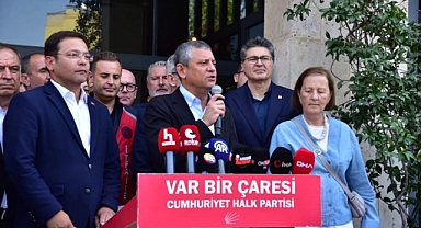 Özgür Özel Sındırgı’da Depreme Yakalandı