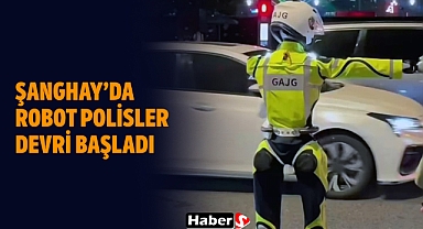 Şanghay’da Robot Polisler Devri Başladı! Trafiği Artık Onlar Denetliyor