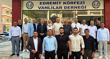 Van TSO’dan Edremit Körfezi Vanlılar Derneği’ne Anlamlı Ziyaret