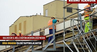 BALIKESİR İL MİLLİ EĞİTİM MÜDÜRLÜĞÜ'NDEN