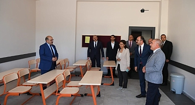 18 Eylül Ortaokulu ve Anaokulunda Eğitim Altyapısı İncelendi