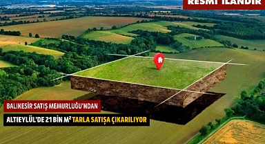 BALIKESİR SATIŞ MEMURLUĞU'NDAN
