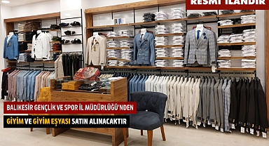 BALIKESİR GENÇLİK VE SPOR İL MÜDÜRLÜĞÜ'NDEN