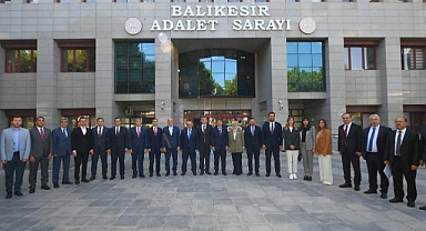 Adalet Bakanı Yılmaz Tunç Balıkesir’de Yoğun Ziyaret Programı Gerçekleştirdi