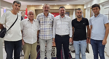 AK Parti Balya İlçe Teşkilatından Mehmet Aydemir’e Ziyaret