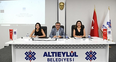 Altıeylül Belediyesi Eylül Ayı Meclis Toplantısı Gerçekleştirildi