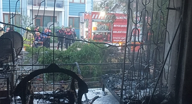 Altıeylül’de Korkutan Ev Yangını