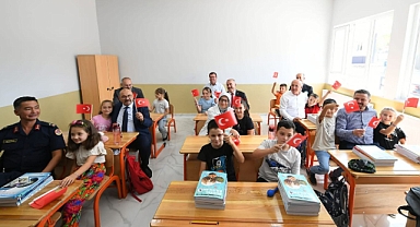 Altıeylül Nergiz İlkokulu’nda İlk Ders Heyecanı