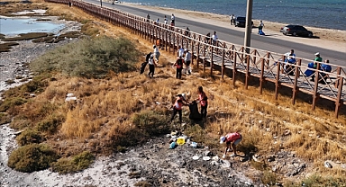 Ayvalık’ta Dünya Temizlik Günü Etkinliği: Sulak Alanlar Temizlendi
