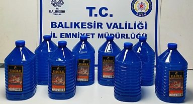 Ayvalık’ta Kaçak Alkol Operasyonu: 40 Litre Etil Alkol Ele Geçirildi