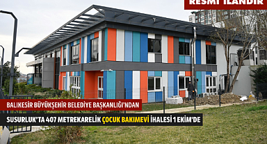 BALIKESİR BÜYÜKŞEHİR BELEDİYE BAŞKANLIĞI'NDAN