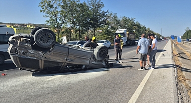 Balıkesir-Bursa Karayolunda Trafik Kazası: 2 Yaralı