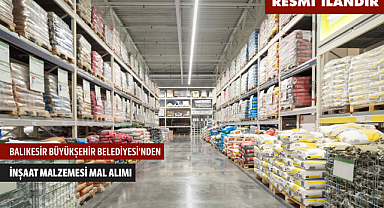 BALIKESİR BÜYÜKŞEHİR BELEDİYE BAŞKANLIĞI'NDAN