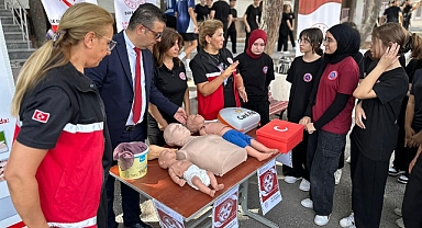 Balıkesir’de 13 Eylül Dünya İlk Yardım Günü Farkındalık Etkinliği Düzenlendi