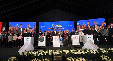 Balıkesir’de 531 Afet Konutu İçin Temel Atıldı