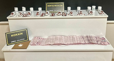 Balıkesir’de Narkotik Operasyonları: Bin 703 Sentetik Ecza ve Kokain Ele Geçirildi