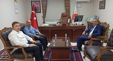 Balıkesir İl Müftüsü Hasan Hayri Yaşar’dan Altıeylül Müftüsü Ebubekir Bayrak’a Ziyaret