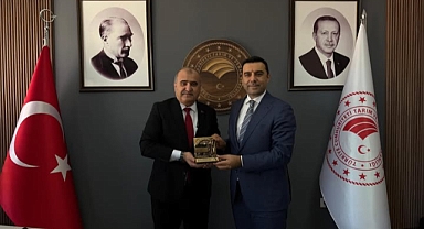 Balıkesir Ticaret Odası Başkanı Rahmi Kula’dan Zonguldak Tarım İl Müdürü Nihat Ağan’a Ziyaret