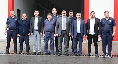 Balya Belediye Başkanı Orhan Gaga’dan İtfaiyeciler Haftası Ziyareti