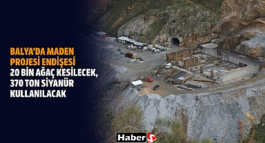 Balya’da Maden Projesi Endişesi: 20 Bin Ağaç Kesilecek, 370 Ton Siyanür Kullanılacak
