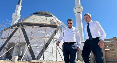 Bandırma’da Yapımı Devam Eden Camilerde İnceleme Ziyareti