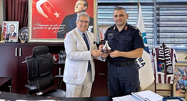 Bandırma’nın Yeni Jandarma Komutanı Onur Durna Görevine Başladı