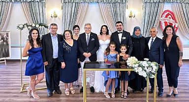 Başkan Dursun Mirza Genç Çiftin Nikâhını Kıydı