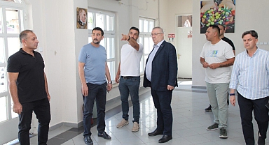 Başkan Mehmet Ertaş’tan Edremit’te İnceleme ve Esnaf Ziyaretleri