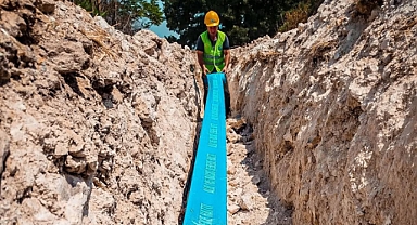 BASKİ’den Altıeylül Cinge Mahallesine Yeni İçme Suyu Şebeke Hattı