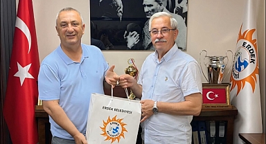 Domaniç Belediye Başkanı Engin Uysal’dan Erdek’e Ziyaret