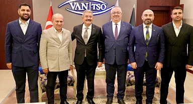 Edremit Heyeti Van Ticaret ve Sanayi Odası’nı Ziyaret Etti